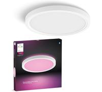 Panneau LED Philips Hue Devote 30 cm Ambiance Blanche et Couleur 2000 lumens