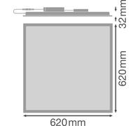 Panneau LED PL CMFT 625 P 36W 930 940 U19 CPS IRC9 4058075694484