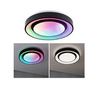 Panneau Led Rainbow Dynamic 22w Rgb Tunablewhite D.375mm Noir
