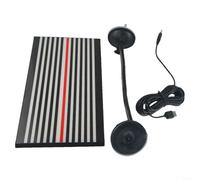 Panneau LED réfléchissant pour détecter les bosses de carrosserie avec ventouses puissantes et support flexible (noir et blanc)