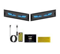 Panneau LED RVB pour Voiture - Animation Matrix Pixel Programmable - Affichage Bluetooth - Application - Lumière Flexible
