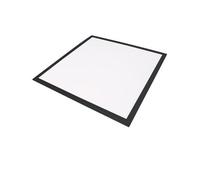 Panneau LED Sabha encastrable 40W 4200K noir 59.5x59.5cm