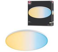 Panneau LED Smart Home Zigbee 3.0 Velora rond 600mm 32W 3000lm Tunable White Blanc gradable Blanc G