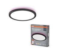 PANNEAU LED ULTRA MINCE OSRAM SMART+ WiFi Orbis 235mm Noir, 19W, 1070lm, RGB+TW 2700-6500K, Alexa