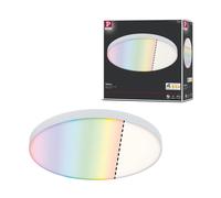 Paulmann 79899 panneau LED Velora Smart Home Zigbee 600 mm rond incl. 1x16,5 W gradable RGBW Gestion des couleurs plafonnier 3000 K