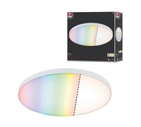 Panneau Led Velora D.400mm 22w 2000lm 3000k Rgbw Zigbee Métal Blanc 230v