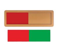 Panneau Libre Occupé Pour Toilettes - Système Coulissant Anti-Rayure | Panneau Pour Bureau Occupé Et Réunion En Cours,Pour Toilettes Centre Commercial Espace Public Salle De Conférence Hôtel Hôpital