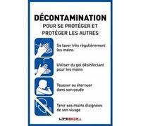 Panneau LIFEBOX Affichage pour la protection du COVID 19