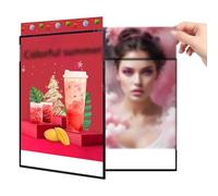 Panneau Lumineux LED (A1-A4), Cadre D'affichage Publicitaire LED, Panneau De Menu - Différentes Tailles, Facile À Utiliser Et À Nettoyer, pour Restaurants Et Magasins,A2