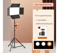 Panneau lumineux LED de 10 pouces, alimenté par USB, trépied réglable de 43 pouces, 3 modes d'éclairage, anneau lumineux LED alimenté par USB avec support métallique robuste et support de suspension -