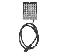 Panneau Lumineux LED de Vision Nocturne, 48 LED Haute puisnce, éclairage Infrarouge pour caméra de sécurité CCTV 850 nm, DC12 V, matériau ABS