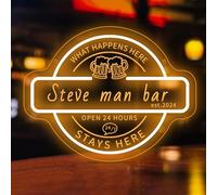 Panneau lumineux LED personnalisable pour magasin magasin bar bière néon LED panneau personnalisé pour la maison bar décoration murale bar LED néon signe de bar lumière de bar lumière