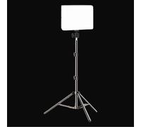 Panneau lumineux vidéo LED avec RVB et trépied pour photographie professionnelle et diffusion en direct