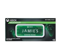 Panneau Lumineux XBOX - Officiellement Licencié, Panneau LED Personnalisable pour Salle de Jeu, Stickers Inclus, Alimenté par 3xAAA Piles