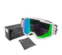 LS2 Charger Lunettes de motocross, blanc pour homme