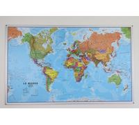 Panneau magnétique - Monde politique - 197 x 117 cm | Maps International