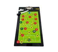 Panneau magnétique tactique de football PowerShot Noir 35x20 cm Unisex