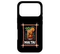 Panneau Mai Tai Funny Tropical Cocktail Coque pour iPhone 17 Pro
