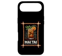 Panneau Mai Tai Funny Tropical Cocktail Coque pour iPhone Air