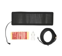 Panneau Matriciel Led Flexible, ContrôLe Par Application Bluetooth, Programmable, Ultra-Mince, éCran De Signe Led Pour Voiture, Bar De FêTe