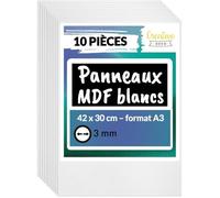 Panneau MDF - Creative Deco - A3 - Découpe Laser - Gravure - Pyrogravure