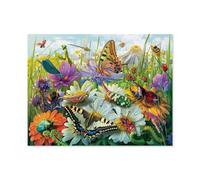 Panneau Métal Vintage,Le monde merveilleux des insectes - Les insectes,Décoration Murale Rétro Plaque Fer Décoration Murale à Suspendre Cadeau pour Salon,Maison,Cuisine,Bar,Café,Jardin(30x40cm)-B27