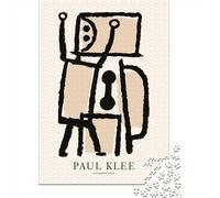 Panneau Métallique 52x38cm/1000pcs avec Paul Klee Locksmith 1940 pour L’Atelier, pour Les Collectionneurs De Plaques Et De Déco Rétro
