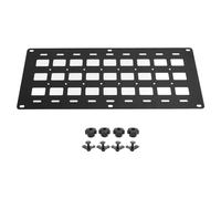 Panneau Molle de lit de camion Multifonction avec base de fixation Organisateur de panneau de stockage de rail L Convient à divers outils et équipements
