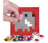 Panneau mosaïque PIXIE CREW RED square