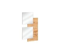 Panneau mural & 2 miroirs "easy" 100cm naturel