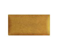 Panneau Mural 3D 15 x 30 cm rembourré Couleur Moutarde - pour Un Montage Facile, en Tissu Velours, avec Un Remplissage Doux- tête de lit, Deco Maison, Deco Murale