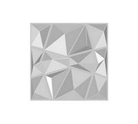 Panneau mural 3D ANGLY à peindre - pack de 3m²