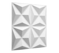 Panneau Mural 3D Cullinans Pour Déco Murale I 12 Panneaux Décoratifs 3m² I Revetement Mural WallArt Décoration Murale Salon Chambre I Plaquette de Parement Papier Peint 3D Mur 3D