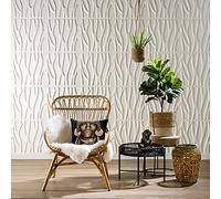 Panneau Mural 3D WallArt | 12 Panneaux muraux 3d, soit 3m² | Décor 3D, Revêtement Mural Décoratif pour Créer un Mur 3D (JULOTTE)