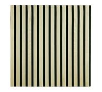 Panneau mural 60x60 bois crème acoustique 1 pièce