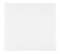 Panneau mural à charnière en ABS pour cloison sèche, porte amovible pour un entretien facile pour compteurs d'eau, gaz, vannes, design arrondi, ajustement simple (150 x 200 mm)