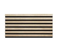 Panneau mural à tasseaux - DECOON - 60 x 30 x 1 cm - Panneau acoustique 0 18 m²