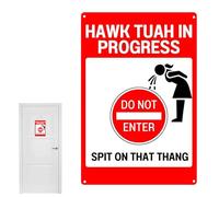 Panneau mural amusant - Panneau d'extérieur intéressant, Do Not Enter Spit That Thang - Art mural pour la maison
