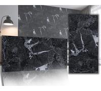Panneau mural aspect marbre - Revêtement mural en PVC de qualité supérieure - 120 x 60 cm - 2,5 mm d'épaisseur - Imperméable et résistant aux UV - Résistant à l'humidité - Alternative au carrelage et