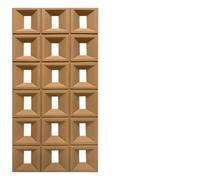 Panneau mural de séparation en briques creuses, blocs d'art creux, pour chambre à coucher, salle à manger, assis, hôtel