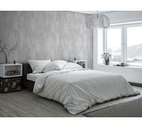 Panneau mural douche VIPANEL - Béton gris - Finition mat perlée - 100 x 255 cm - épaisseur 3mm