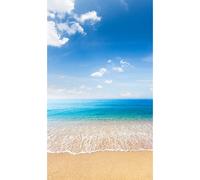 Panneau mural douche VIPANEL - Inspiration nature Mer 1 - Finition brillant - 1500x2550