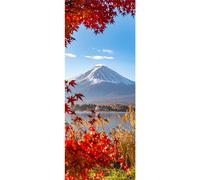 Panneau mural douche VIPANEL - Inspiration nature Mont Fuji - Finition brillant - 1000x2550