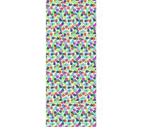 Panneau mural douche VIPANEL - Motif Cercles coloriés - Finition velvet - 1000x2550