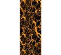 Panneau mural douche VIPANEL - Pierre Cristal jaune - Finition brillant - 1000x2550