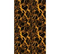 Panneau mural douche VIPANEL - Pierre Cristal jaune - Finition brillant - 1500x2550