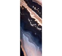 Panneau mural douche VIPANEL - Pierre Cristal rose - Finition brillant - 1000x2550