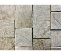 Panneau mural en bois véritable 60 x 30 cm chêne -Panneau mural en bois naturel rustique