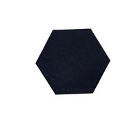 Panneau mural en feutre insonorisant, panneau d'insonorisation for chambre à coucher, décoratif pour Studio, Bureau, Chambre(Black,4pcs)