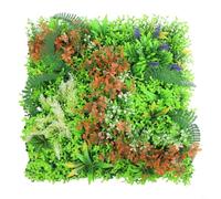 Panneau mural en forme de fleur de 50 cm avec protection UV pour solutions décoratives d'intimité (B)